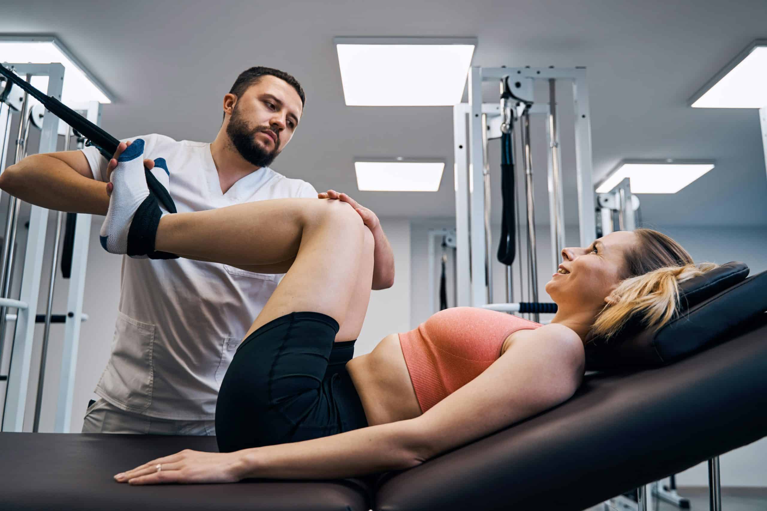 rééducation ligaments croisés genou