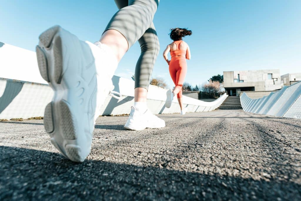course à pied et reprise du sport